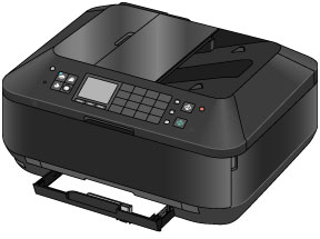 Canon Pixma Handb Cher Mx Series Einlegen Von Gro Formatigem